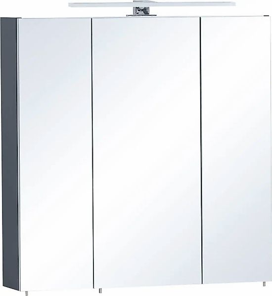welltime Spiegelschrank "Kent, Made in Germany" Badmöbel. Breite 70 cm, LED günstig online kaufen