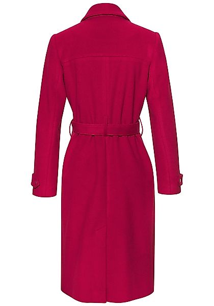 LASCANA Langmantel mit Bindegürtel, mit Reverskragen, eleganter Damenmantel günstig online kaufen