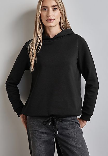 STREET ONE Kapuzensweatshirt mit Tunnelzug am günstig online kaufen