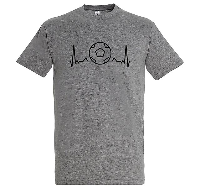 Youth Designz T-Shirt Heartbeat Fußball Herren günstig online kaufen