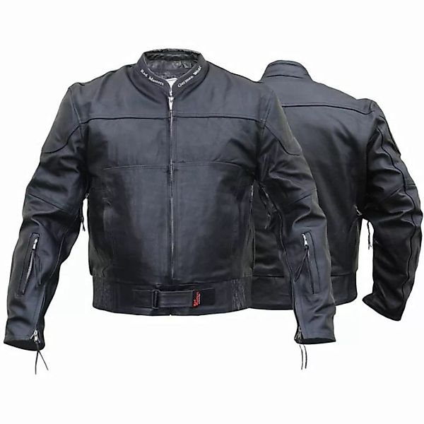 German Wear Lederjacke GW416J Black Lederjacke Motorradjacke Cruiser Jacke günstig online kaufen