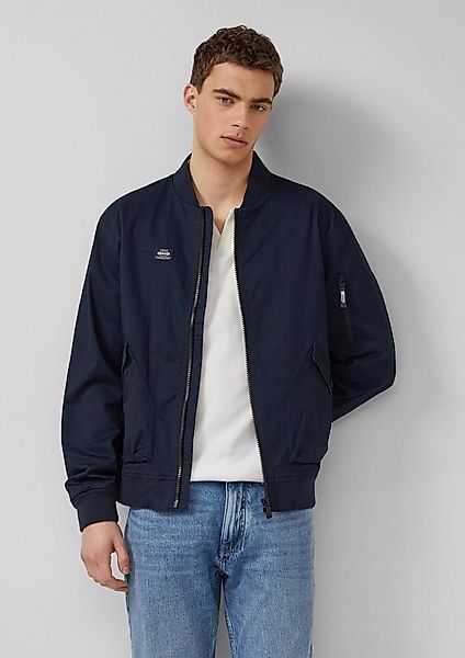 s.Oliver Funktionsjacke Outdoor-Jacke Sportive Blouson-Jacke aus Twill mit günstig online kaufen