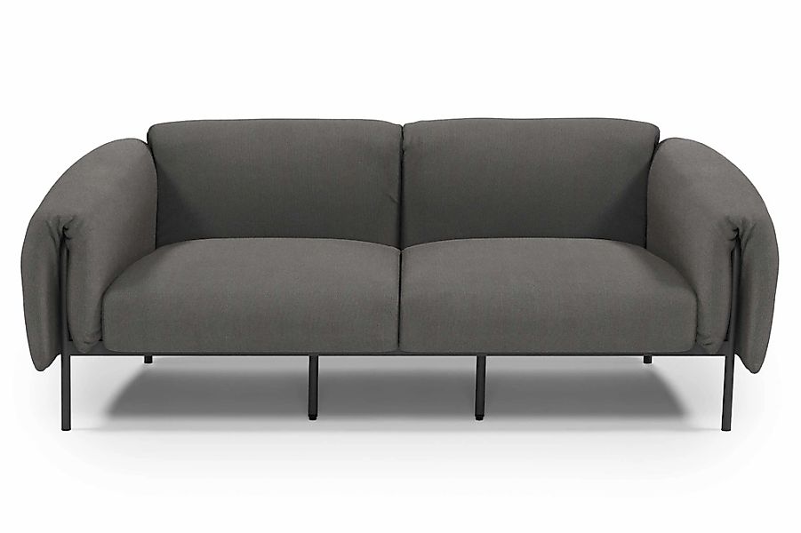 andas 2-Sitzer "Lumi" Outdoor Gartensofa, wetterfeste Materialien, Breite 1 günstig online kaufen