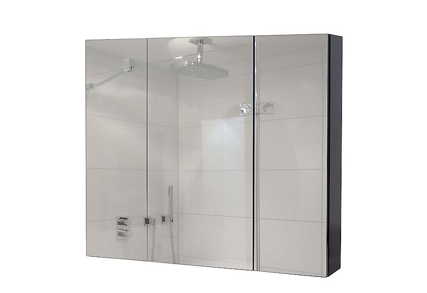 MCW Badezimmerspiegelschrank MCW-B19b-80 Hochglanz-Optik günstig online kaufen