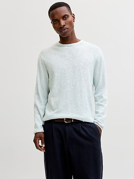 Jack & Jones Rundhalspullover "JJESUMMER KNIT CREW NECK SN" mit Rundhalsaus günstig online kaufen