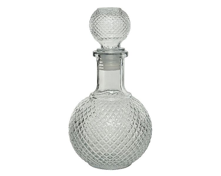 Kaemingk Dekofigur Kaemingk Glasflasche rund Ø 10,5 x 20,5 cm günstig online kaufen