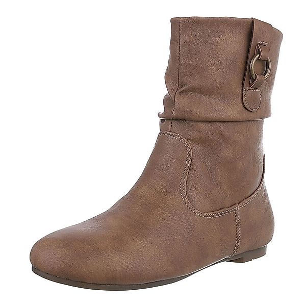 Ital-Design Damen Freizeit Stiefelette (88519463) Blockabsatz günstig online kaufen