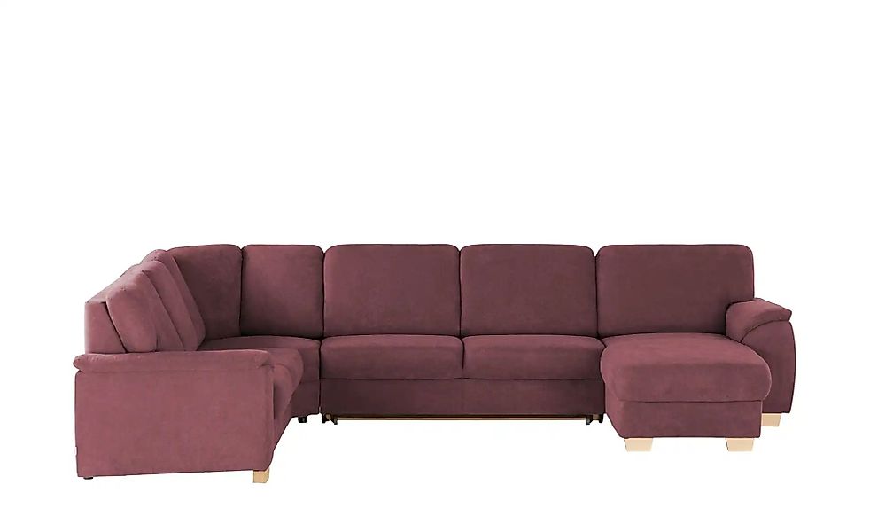 smart Wohnlandschaft  Valencia ¦ rot ¦ Maße (cm): B: 341 Polstermöbel > Sof günstig online kaufen