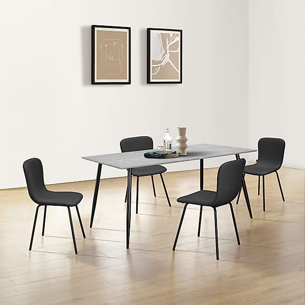 Leonique Esstisch "Eadwine, Topseller" OTTOs Choice, 1 Stk. tlg. Gestell au günstig online kaufen