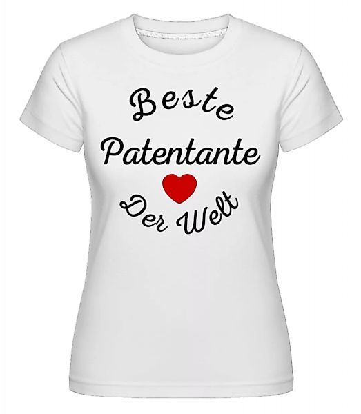 Beste Patentante Der Welt Herz · Shirtinator Frauen T-Shirt günstig online kaufen