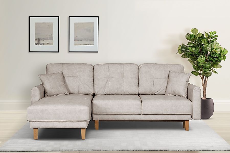 Home affaire Ecksofa TRIPLO optionale Schlafsofa günstig online kaufen