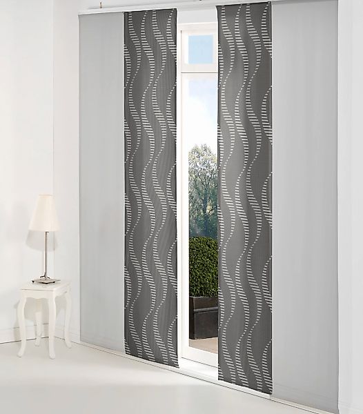 Wirth Schiebegardine "LUPARA" Paneelwagen 1 Stk. tlg. Inkl. Montagezubehör günstig online kaufen