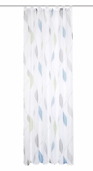 HOME WOHNIDEEN Gardine "PAOLO" Schlaufen 1 Stk. tlg. halbtransparent günstig online kaufen