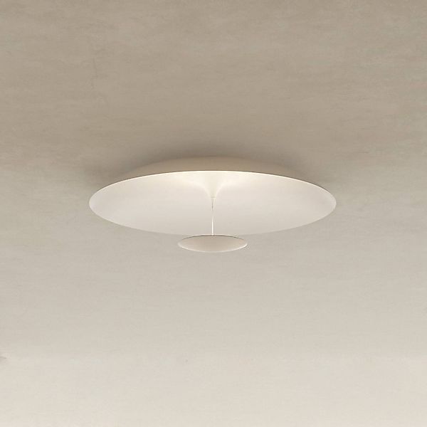 Karman LED-Deckenleuchte BLANCO, Ø 92 cm, weiß, Metall günstig online kaufen