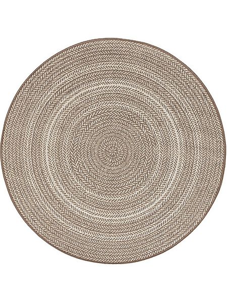 benuta Outdoorteppich Metro, rund, Höhe: 5 mm, Kunstfaser, Berber, Ethno-St günstig online kaufen