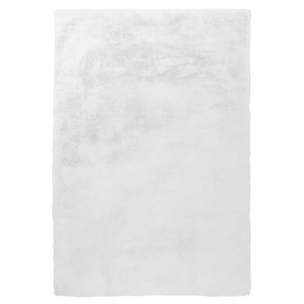 Teppich aus Kunstfell Weiß günstig online kaufen