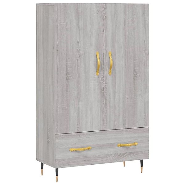 vidaXL Highboard Grau Sonoma 69,5x31x115 cm Holzwerkstoff 828218 günstig online kaufen