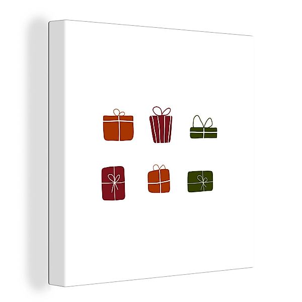 OneMillionCanvasses® Leinwandbild Weihnachten - Geschenk - günstig online kaufen