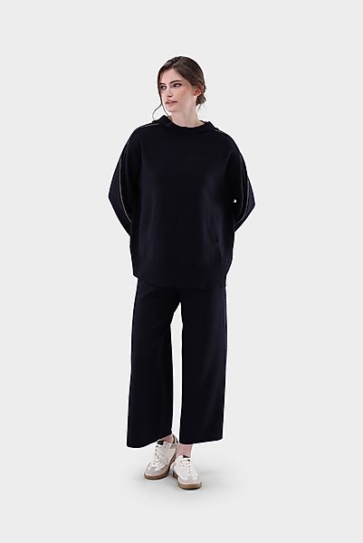 Kapuzenpullover aus Doppelstrick günstig online kaufen