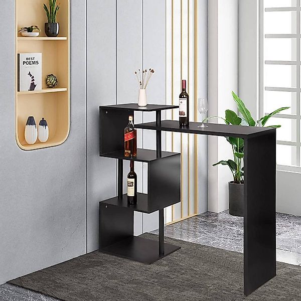 Woltu Bartisch (1-St), Stehtisch mit 3 günstig online kaufen