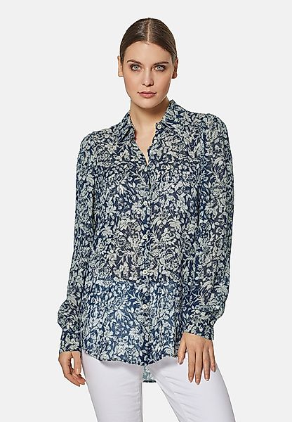 MADELEINE Hemdbluse Hemdbluse mit trendstarkem Unikat-Print günstig online kaufen