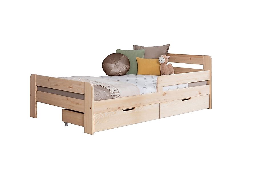 Ticaa Bettgestell Einzelbett Kinderbett Jugendbett "Bennet" günstig online kaufen