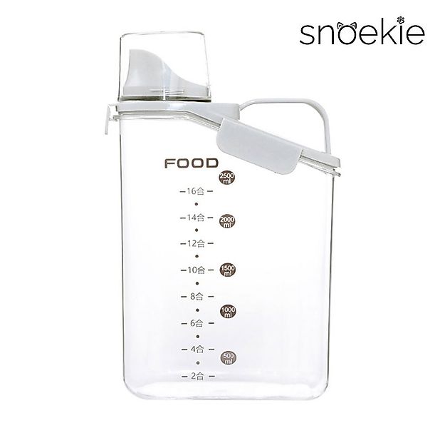 SNOEKIE Futterbehälter Snoekie Tierfuttervorratsbehälter mit Deckel 2L günstig online kaufen