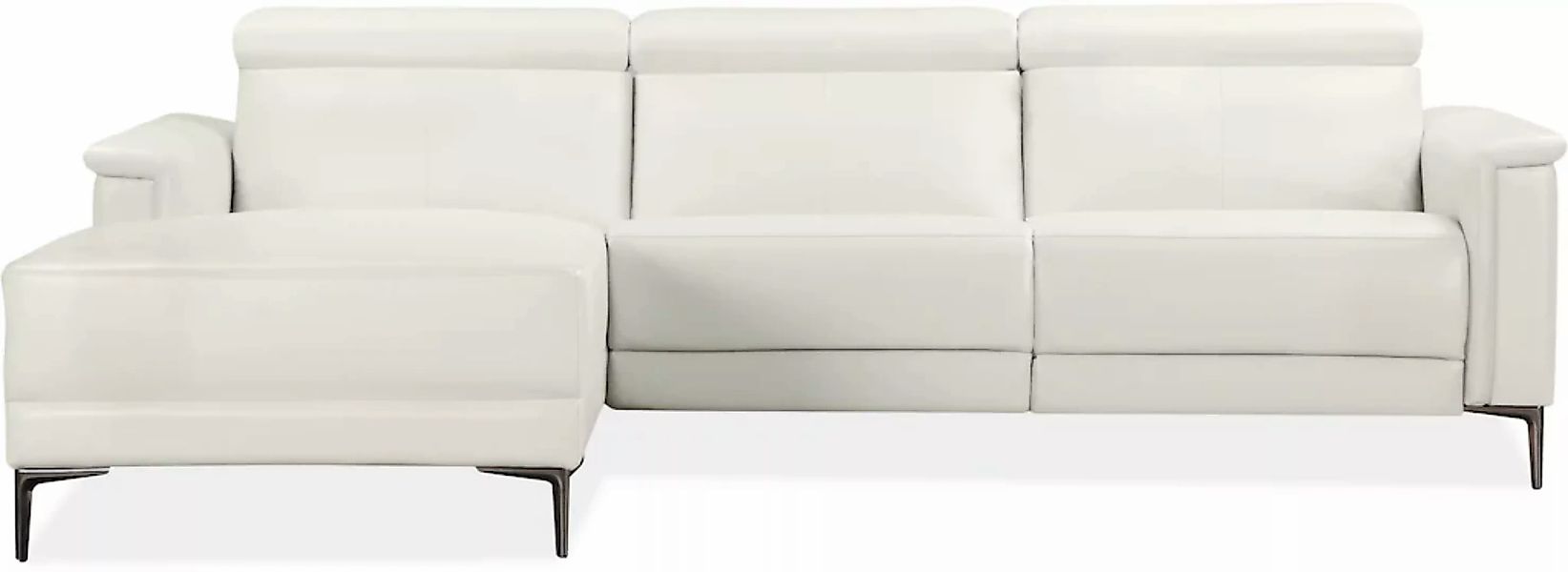 Places of Style Ecksofa Lund, mit man. o. elektr. Relaxfunktion und USB/ Ko günstig online kaufen