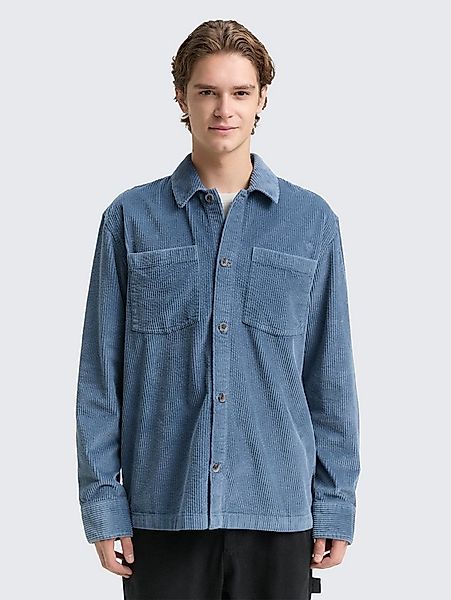 TOM TAILOR Denim Langarmhemd Blusen & Shirts Overshirt aus Cord günstig online kaufen