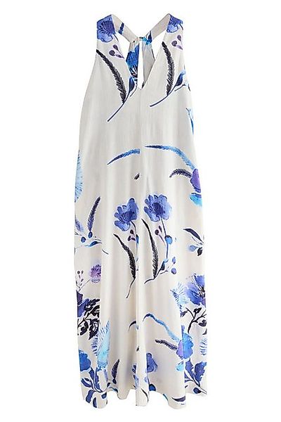 Next Maxikleid Nackenträger-Maxikleid mit Leinenanteil (1-tlg) günstig online kaufen
