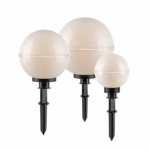 JUST LIGHT Kugelleuchte »HEMIS«, Set 3-teilig (3 versch. Größen), IP44, ohn günstig online kaufen