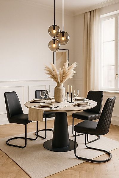 moebel-direkt-online Freischwinger Schwingstuhl mit Gestell chromfarben, me günstig online kaufen