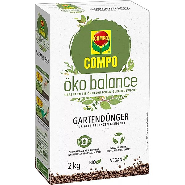 Compo öko balance® Gartendünger 2 kg günstig online kaufen