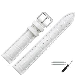 MARBURGER Uhrenarmband 14mm Leder Alligator Prägung günstig online kaufen
