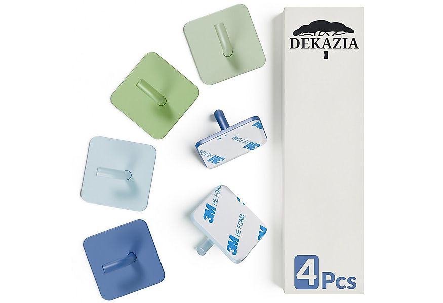 DEKAZIA Klebehaken Bunt Kindergarderobe Garderobe Kinder Kleiderhaken Kinde günstig online kaufen