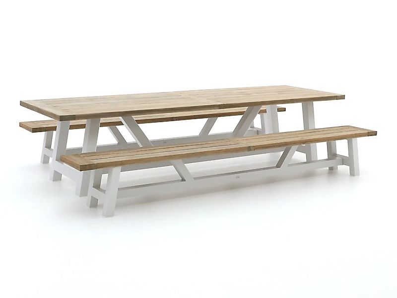 Bellagio Bresimo 330 cm Picknick Sitzgruppe 3-teilig günstig online kaufen