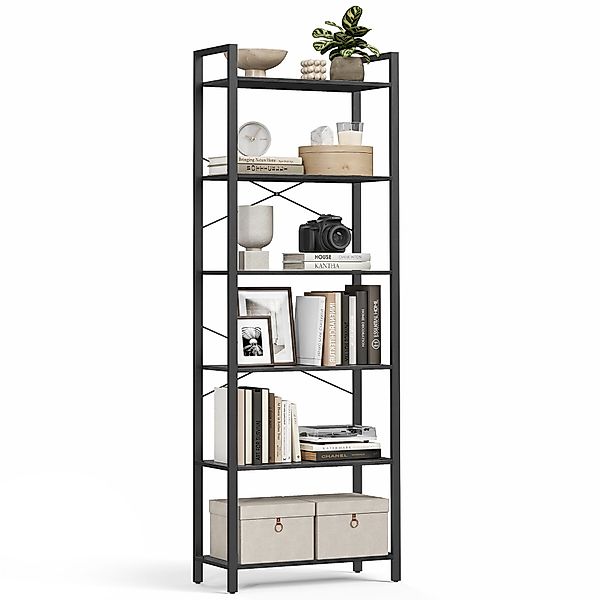 VASAGLE Bücherregal, Standregal, 120/153/186 cm, mit günstig online kaufen