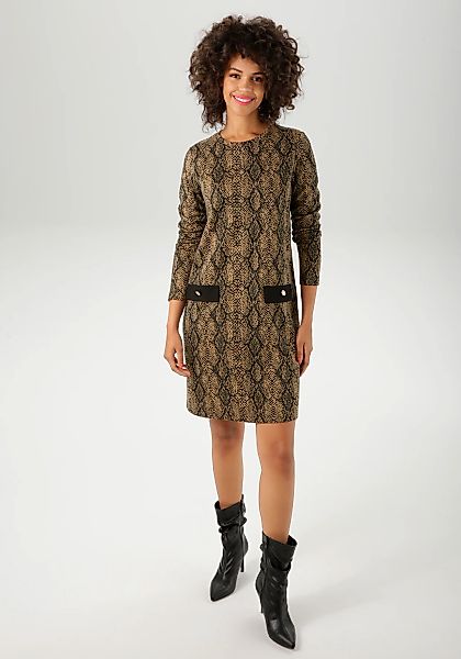 Aniston CASUAL Jerseykleid, im extravagantem Schlangen-Muster - NEUE KOLLEK günstig online kaufen