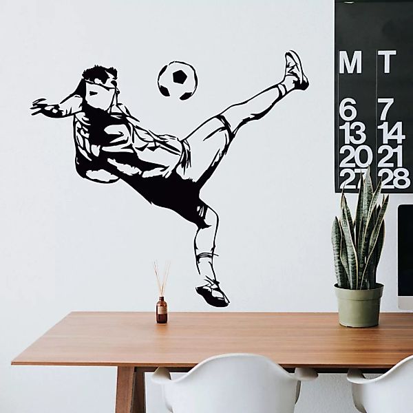 Wall-Art Wandtattoo »Fußball Kicker Aufkleber«, (1 St.) günstig online kaufen