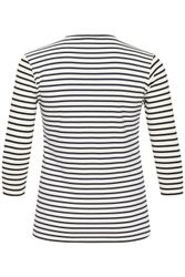 KAFFE Curve Langarmbluse Langarm-Shirt KClia Große günstig online kaufen