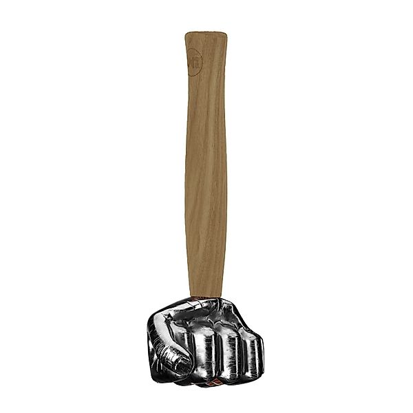 The Metalist THE HAMMER Nickel hochglanzpoliert Nussbaum Optik günstig online kaufen