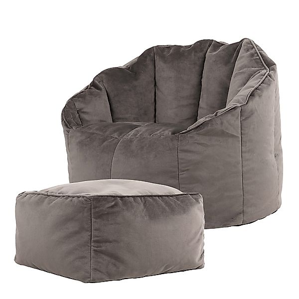 icon Sitzsack Sitzsack Sessel aus Samt günstig online kaufen