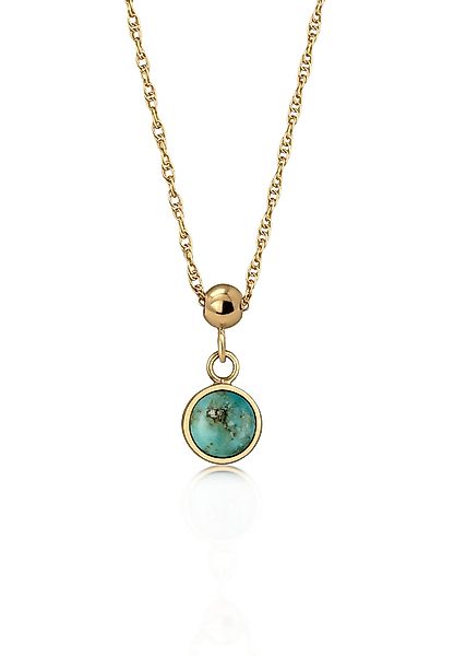 Elli Premium Kette mit Anhänger Geburtsstein günstig online kaufen