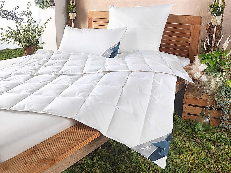 Haeussling Daunenbettdecke GRÖNLAND Made in Green, günstig online kaufen