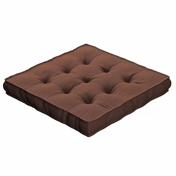 Sitzkissen Jacob mit Handgriff, braun, 40 x 40 x 6 cm, Loneta (133-09) günstig online kaufen