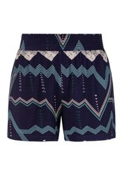 LASCANA Pyjamashorts mit grafischem Zick-Zack Muster günstig online kaufen