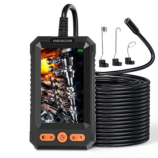 ONEVAN Endoskop Industrielle 8mm Rohrkamera Endoscope 4.3 Zoll Bildschirm I günstig online kaufen