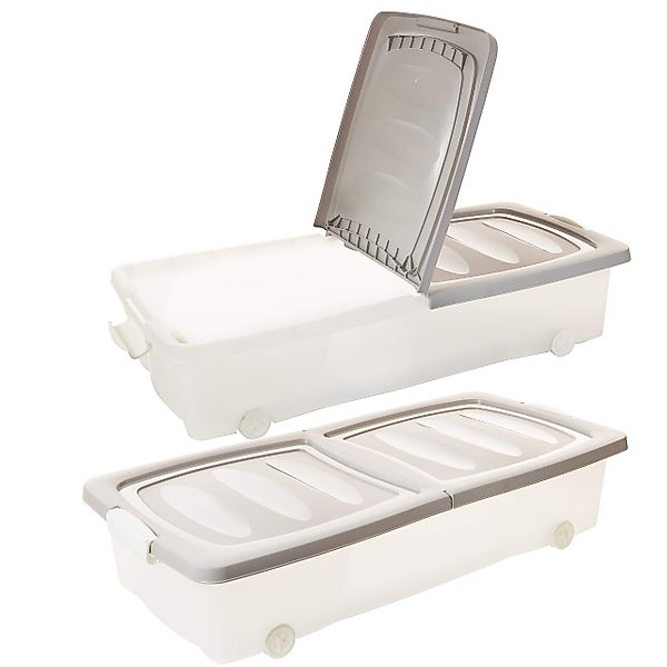 Centi Aufbewahrungsbox Unterbett Aufbewahrungsbox mit Rollen, günstig online kaufen