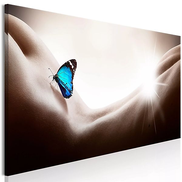 Wandbild - Woman And Butterfly (1 Part) Narrow günstig online kaufen