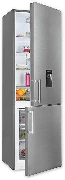 exquisit Kühl-/Gefrierkombination "KGC265-70-H-WS-010E inoxlook" 180 cm hoc günstig online kaufen
